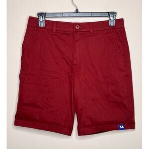 NWT APT 9 Premier Flex Flat Front Shorts MENS SIZE 34